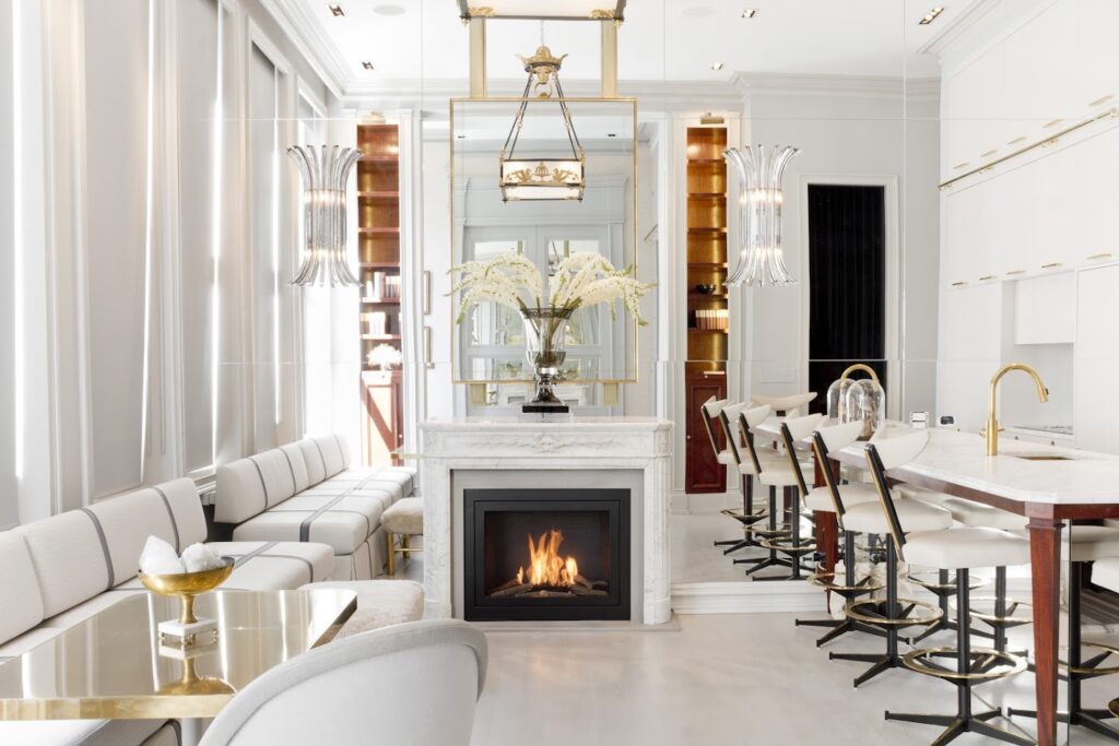 HearthCabinet® Ventless Fireplaces - Display Location - Claire Crowe Collection in Dallas - FireplaceStoreFinder