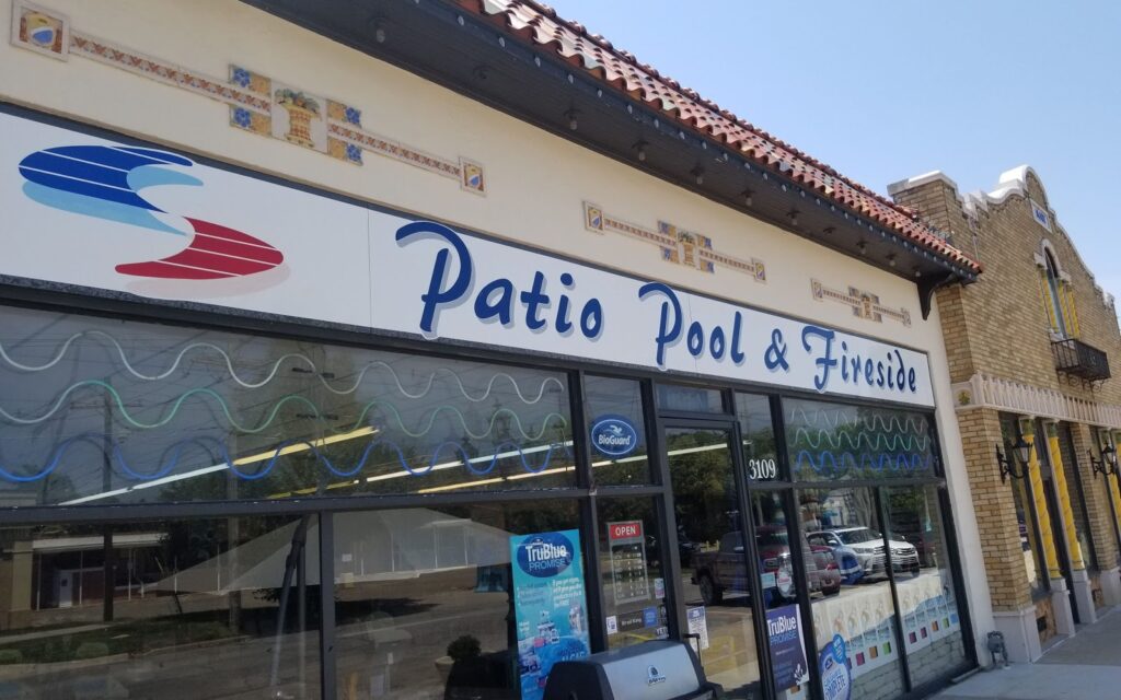 Patio Pool and Fireside in Topeka - FireplaceStoreFinder